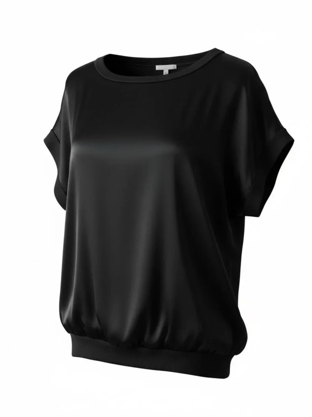 Italian Wide-Leg Pants & Top Set | Black | Minimalist Luxe - Picture 4 of 9